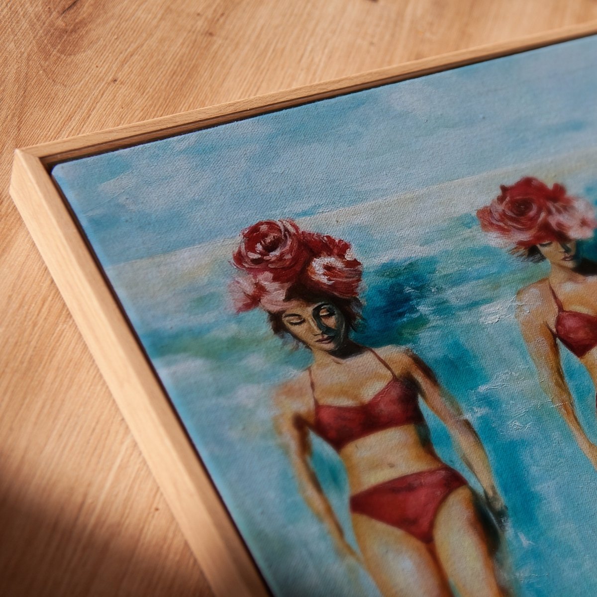 Bathing Beauties (Canvas Print) - Shazzy Campbell Art