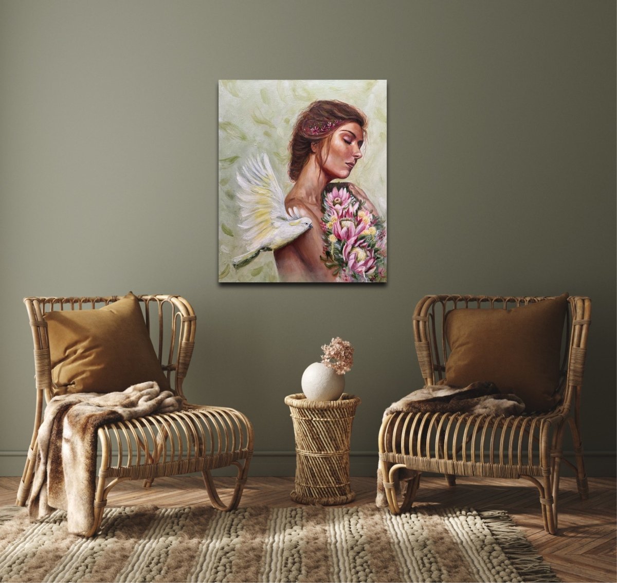 Blush and Bloom - Shazzy Campbell Art