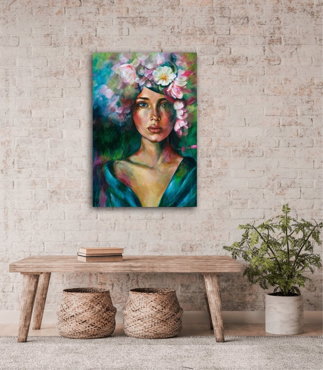 Breakthrough and Be Brave (Canvas Print) - Shazzy Campbell Art