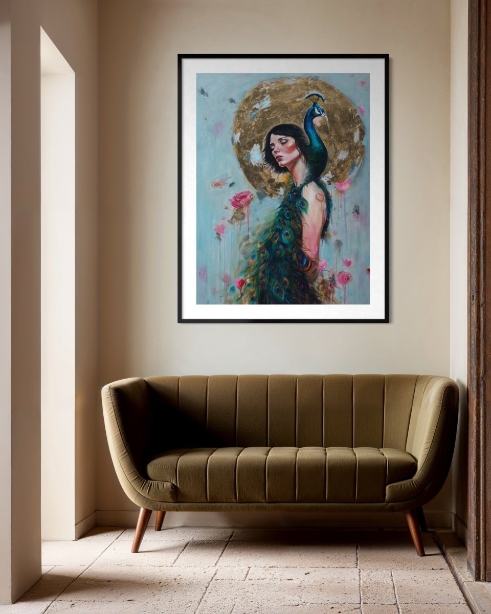 Feathers Were Always Hers (Fine Art Print) - Shazzy Campbell Art