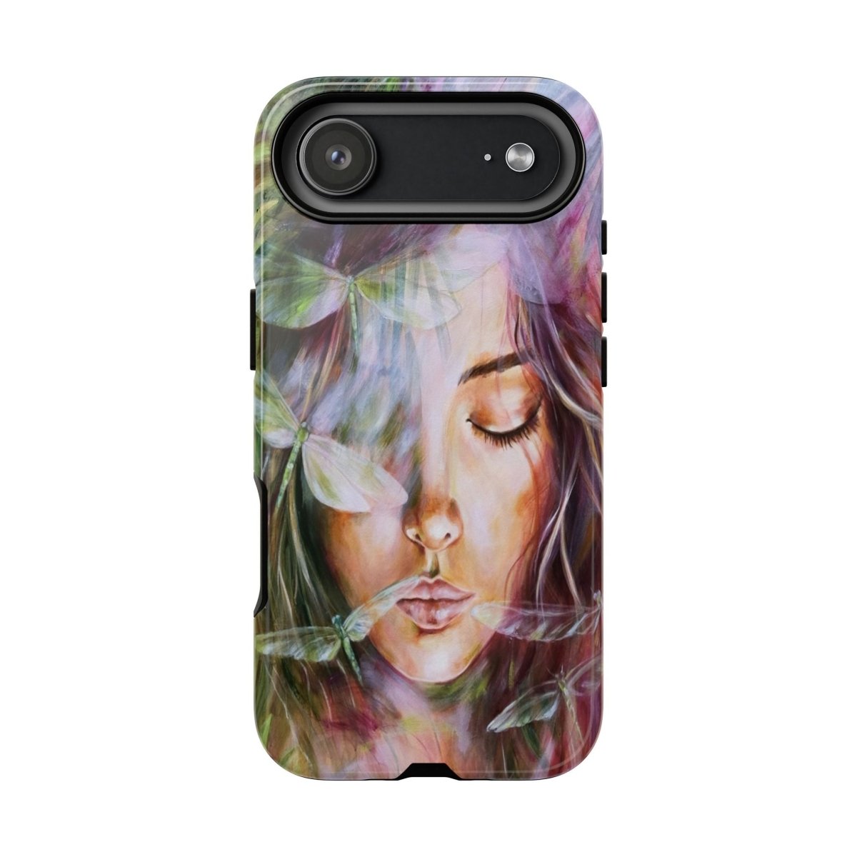 Fly with Strength Phone Case - Have the Dragonflies watch over you, wherever you take your phone - Shazzy Campbell Art