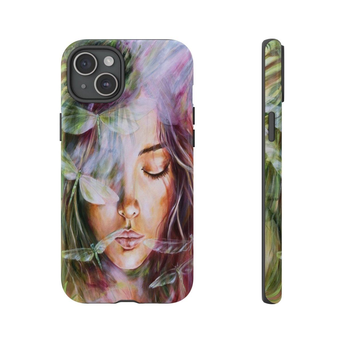 Fly with Strength Phone Case - Have the Dragonflies watch over you, wherever you take your phone - Shazzy Campbell Art