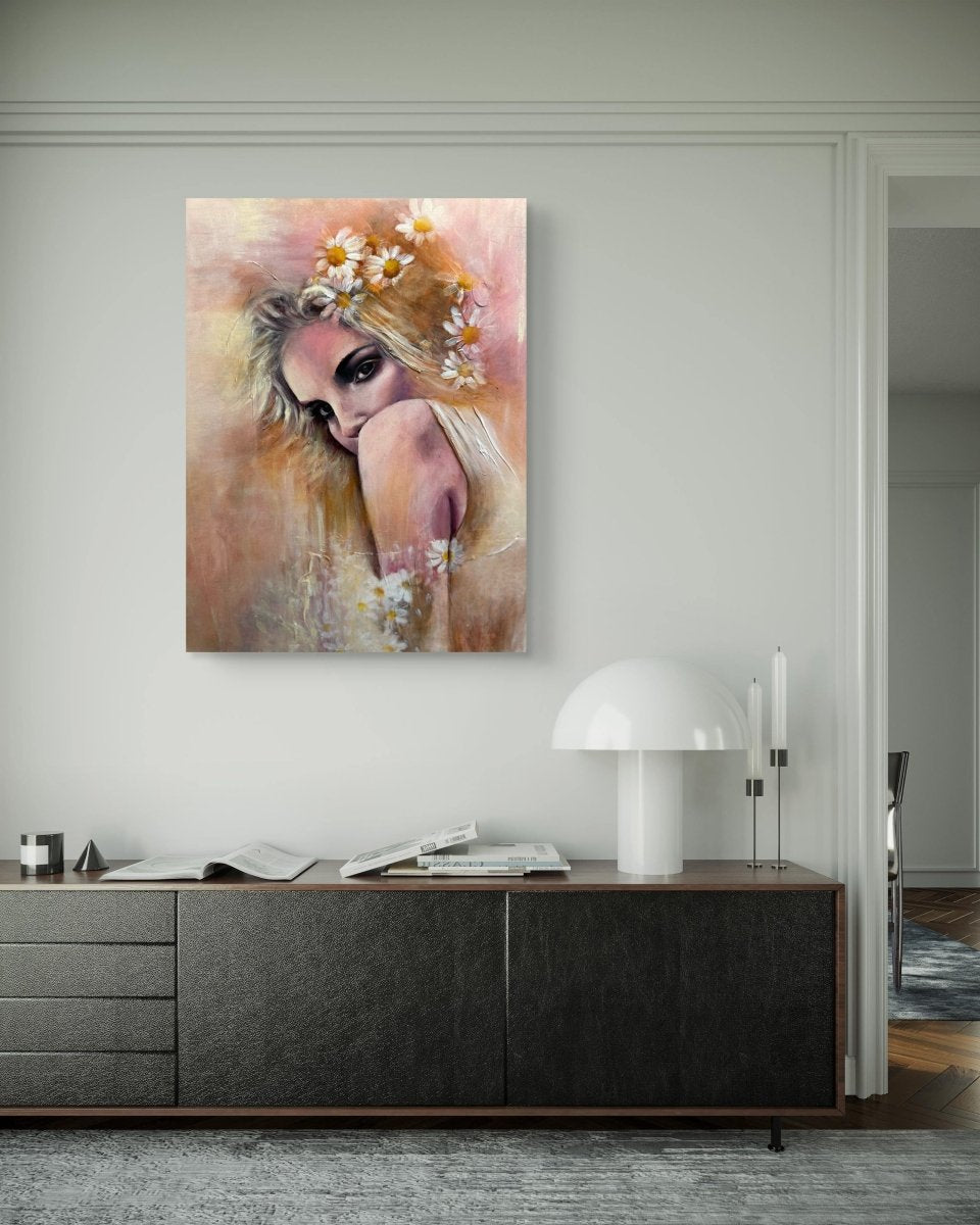 Fresh as a Daisy (Canvas Print) - Shazzy Campbell Art