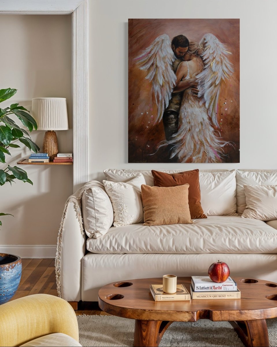 He is the Angel (Canvas Print) - Shazzy Campbell Art