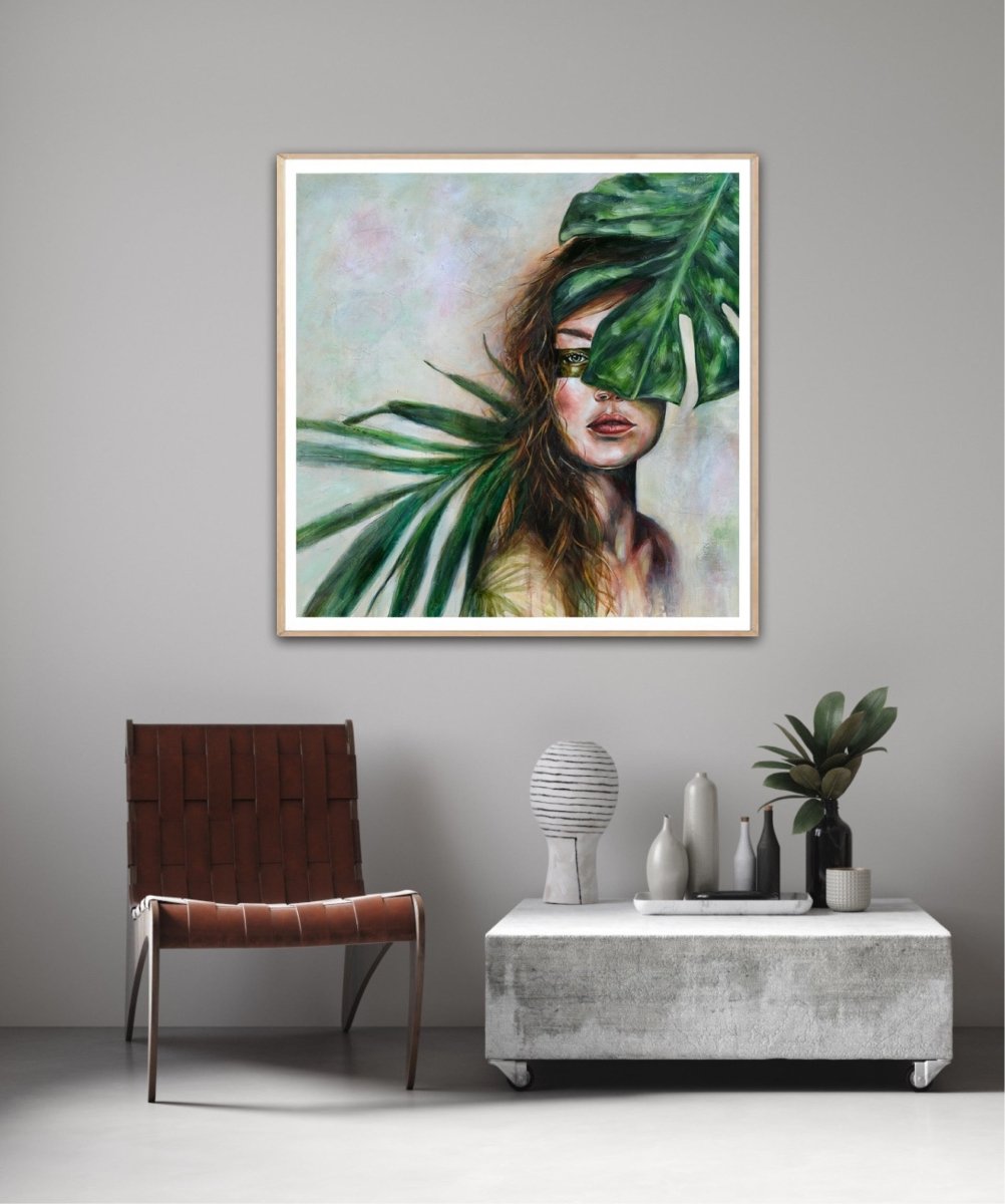 Hidden Muse (Fine Art Print) - Shazzy Campbell Art