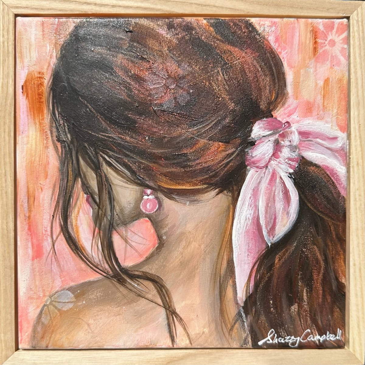 Little Miss Ribbons - Shazzy Campbell Art