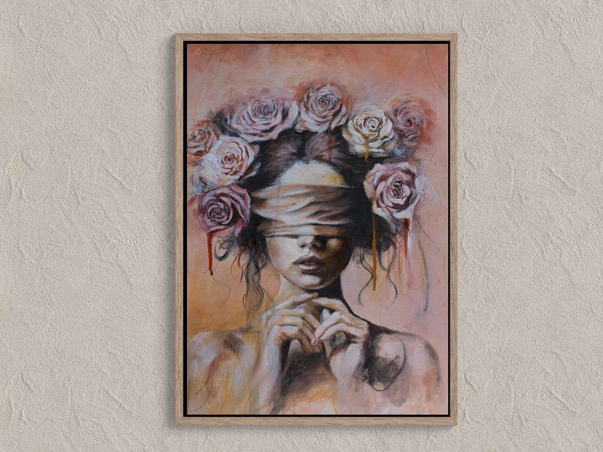 Love is Blind (Canvas Print) - Shazzy Campbell Art