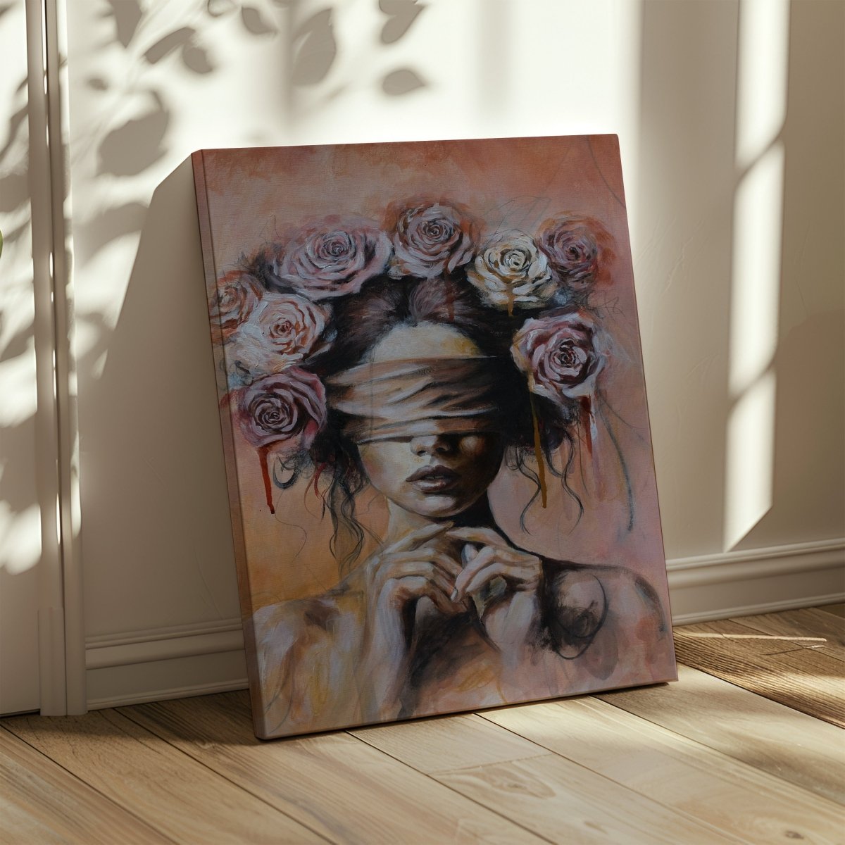 Love is Blind (Canvas Print) - Shazzy Campbell Art