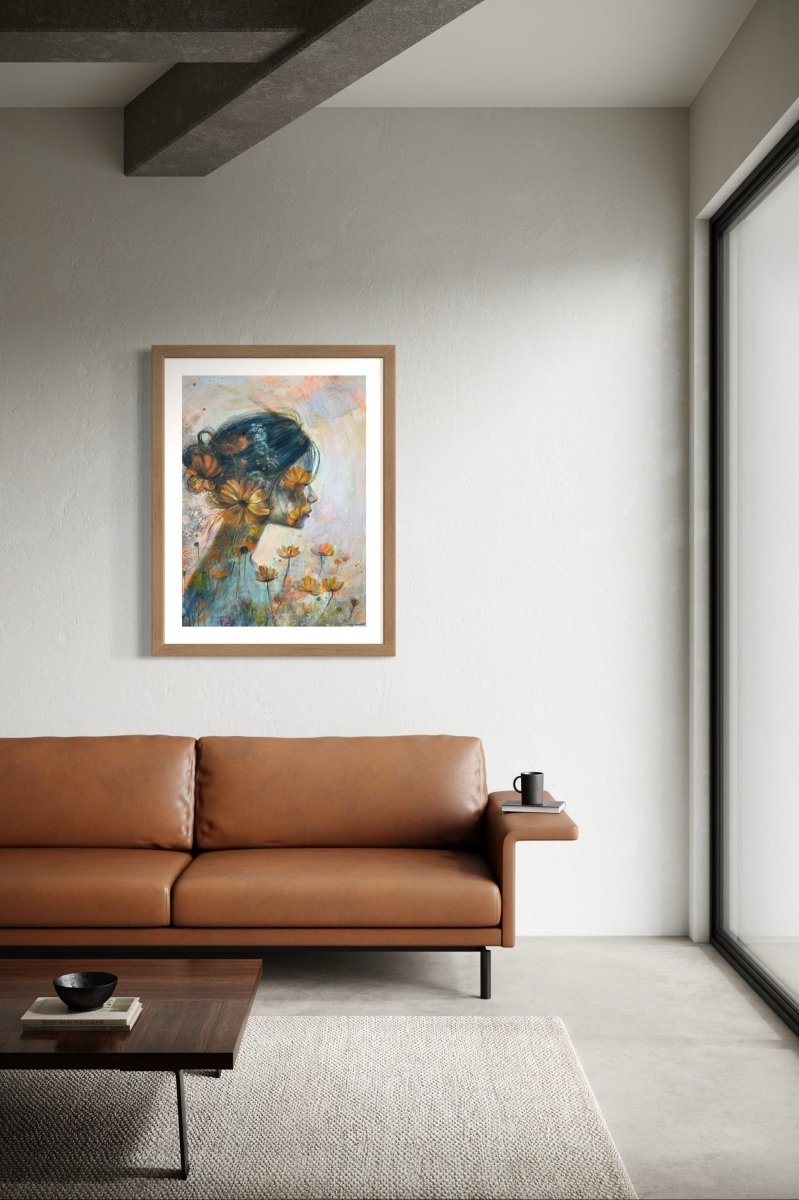 She Wore the Wildflowers - Shazzy Campbell Art