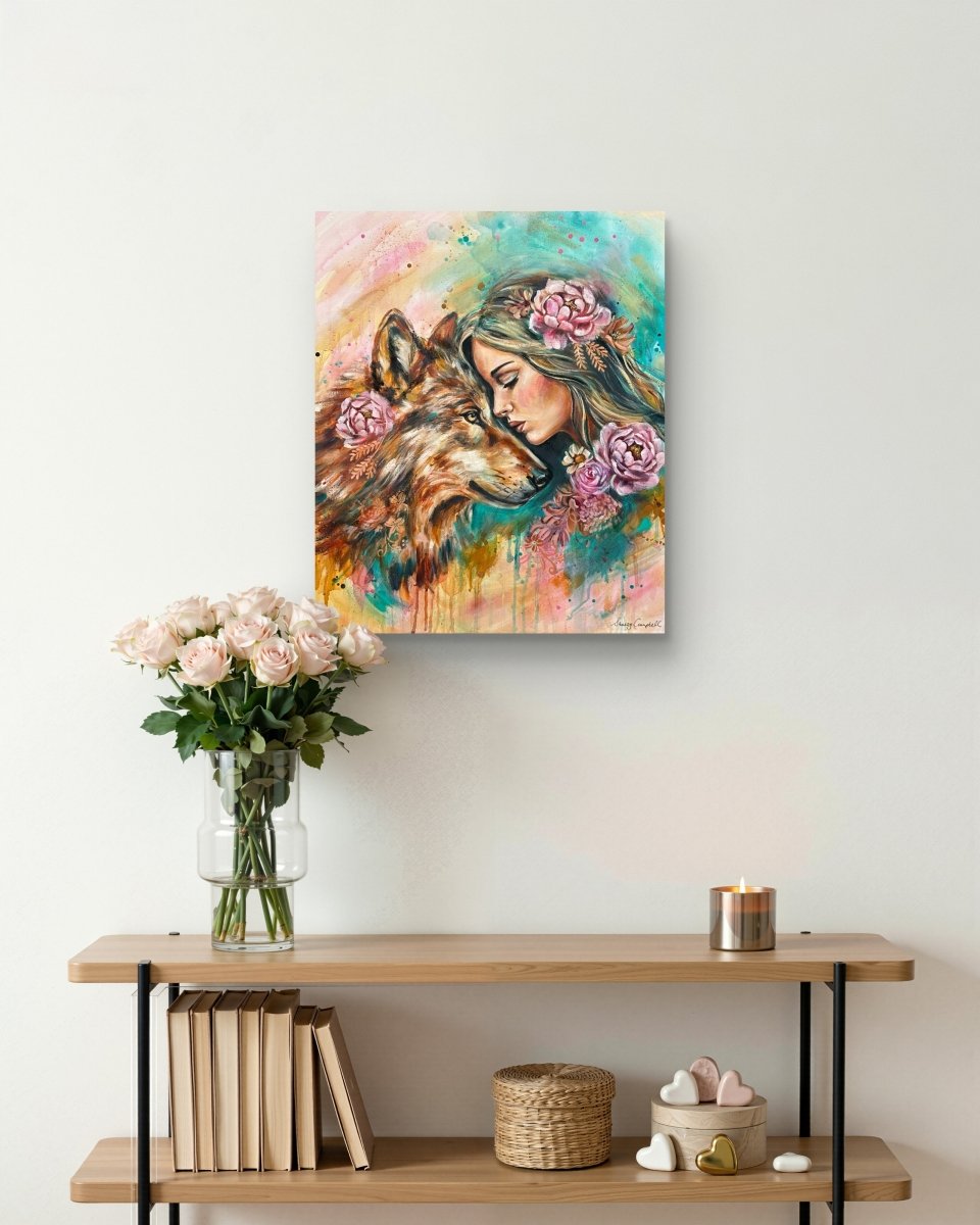Untamed (Canvas Print) - Shazzy Campbell Art