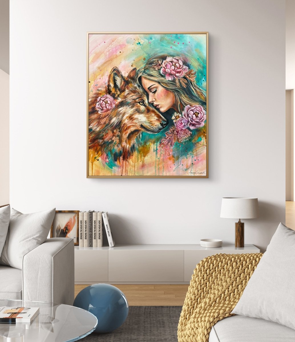 Untamed (Canvas Print) - Shazzy Campbell Art