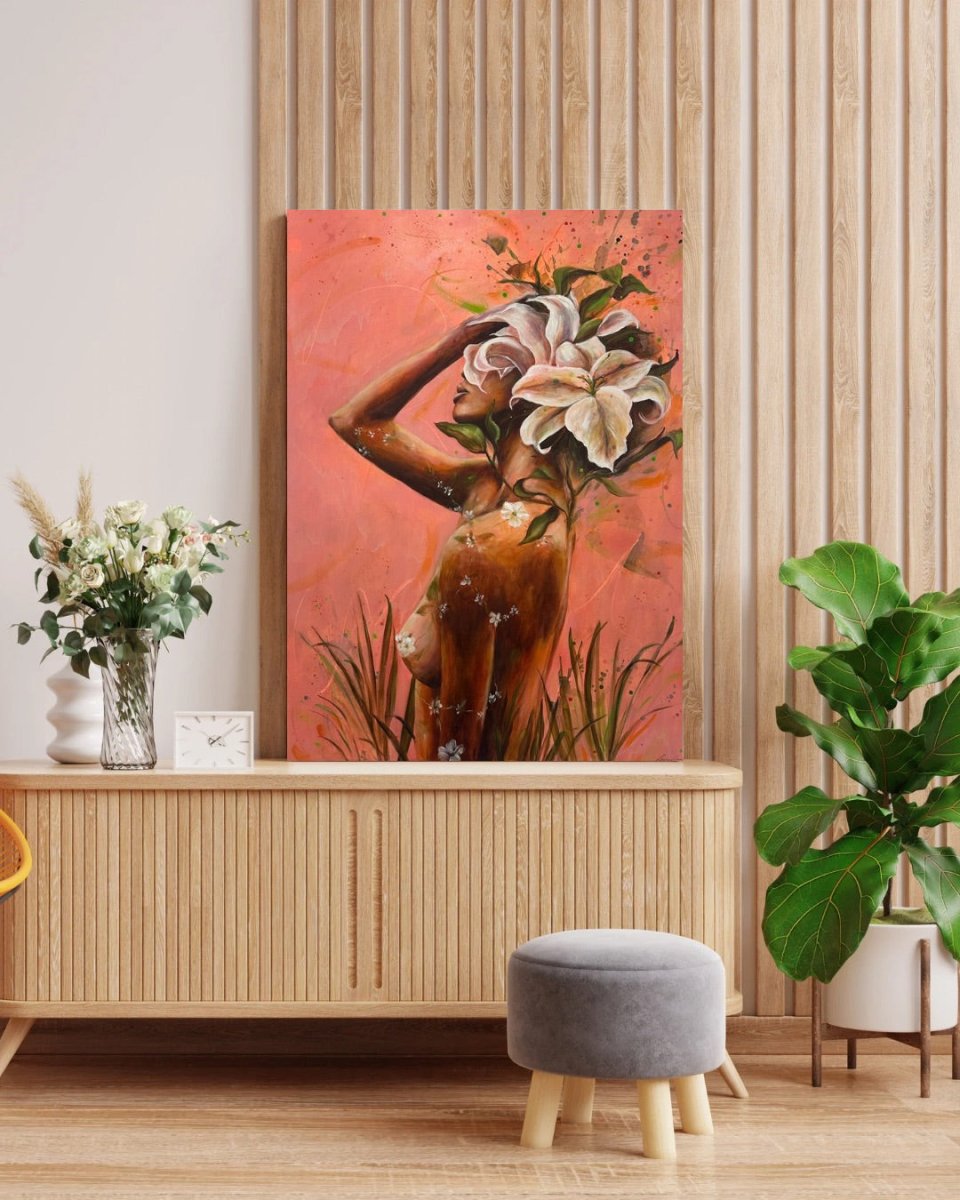 What Was Taken, She Remains (Canvas Print) - Shazzy Campbell Art