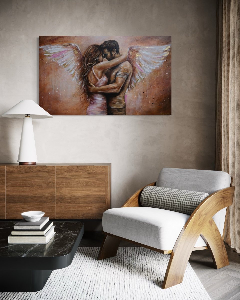 Who Is The Angel - Shazzy Campbell Art