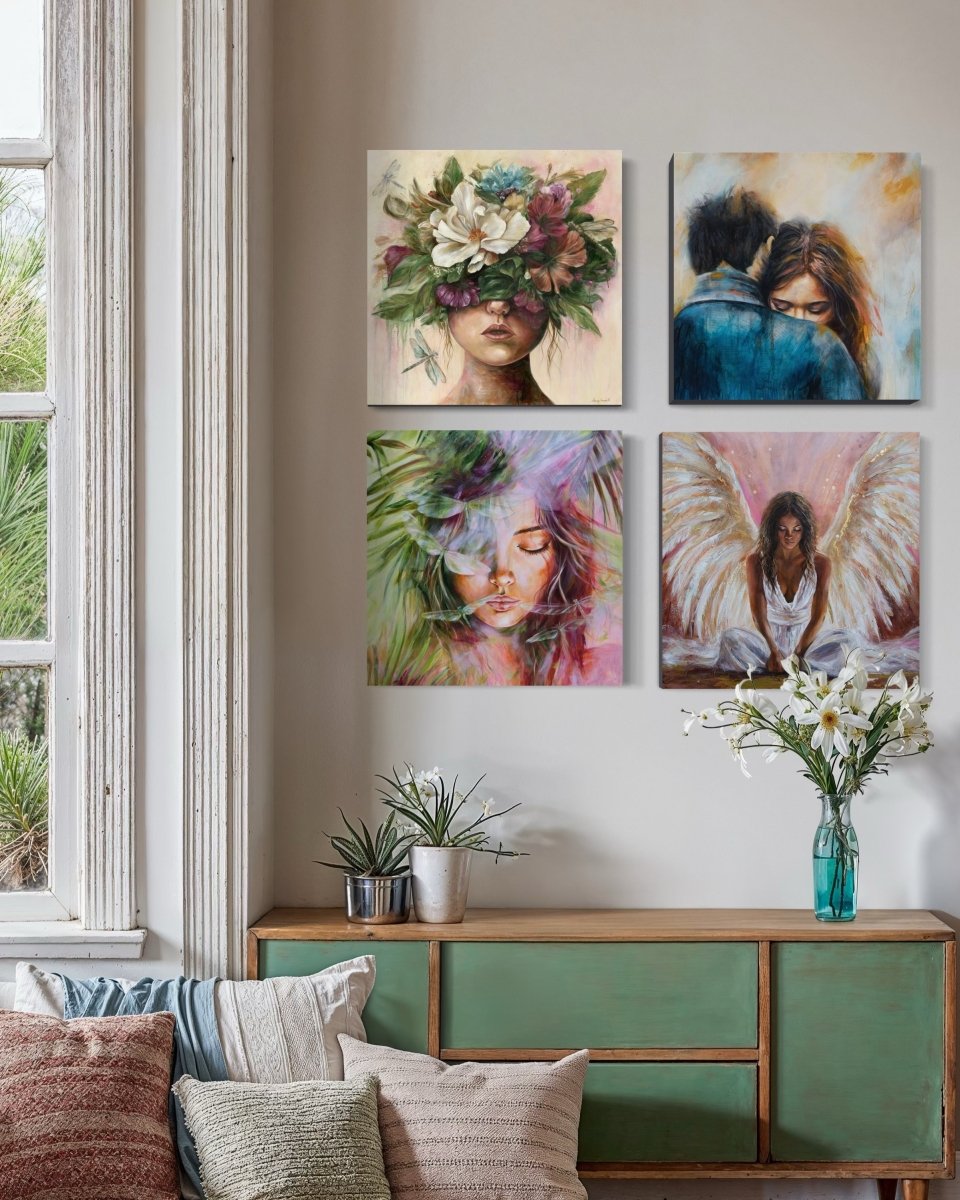 What Size Artwork Actually Works? A simple guide to picking the correct size artwork. - Shazzy Campbell Art