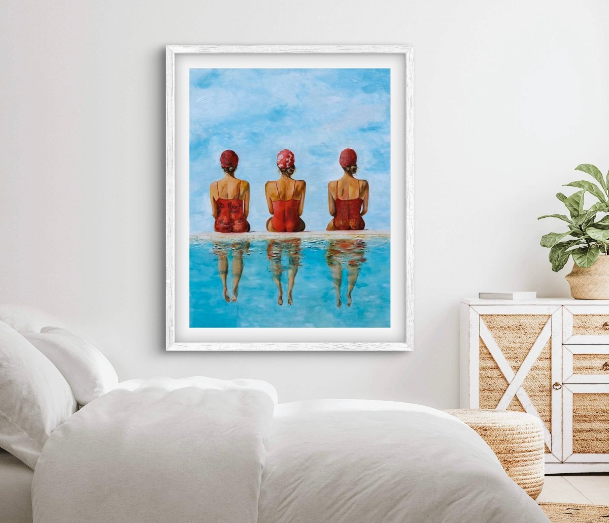 Bathing Babes (Fine Art Print) - Shazzy Campbell Art