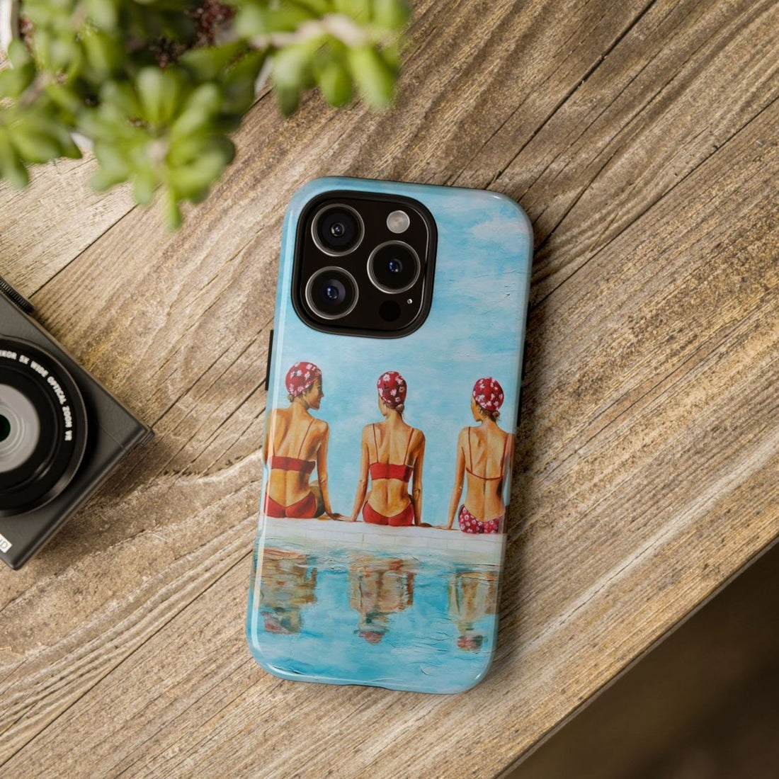Bathing Besties Phone Case - Sure to Make a Splash - Shazzy Campbell Art
