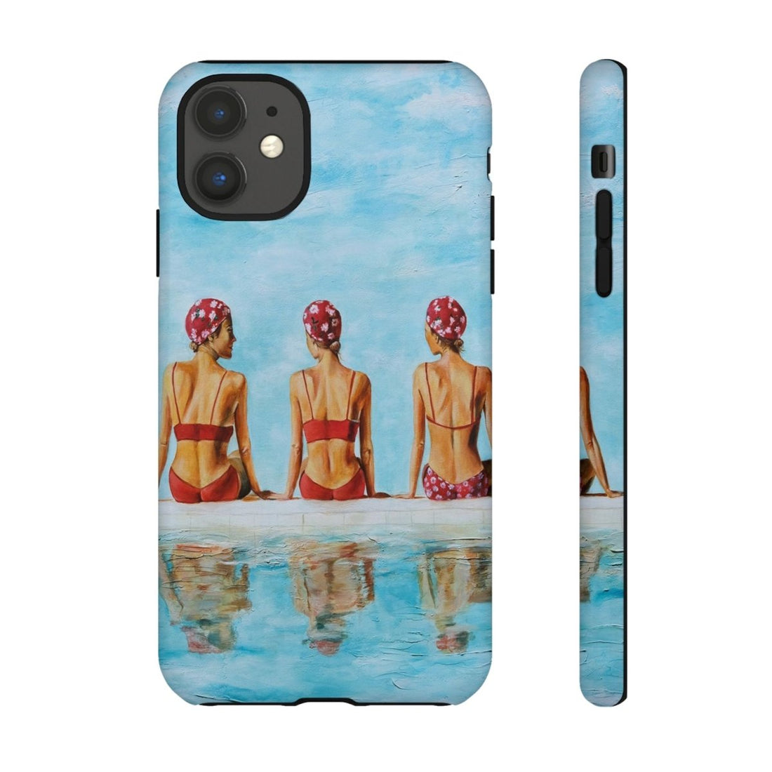 Bathing Besties Phone Case - Sure to Make a Splash - Shazzy Campbell Art