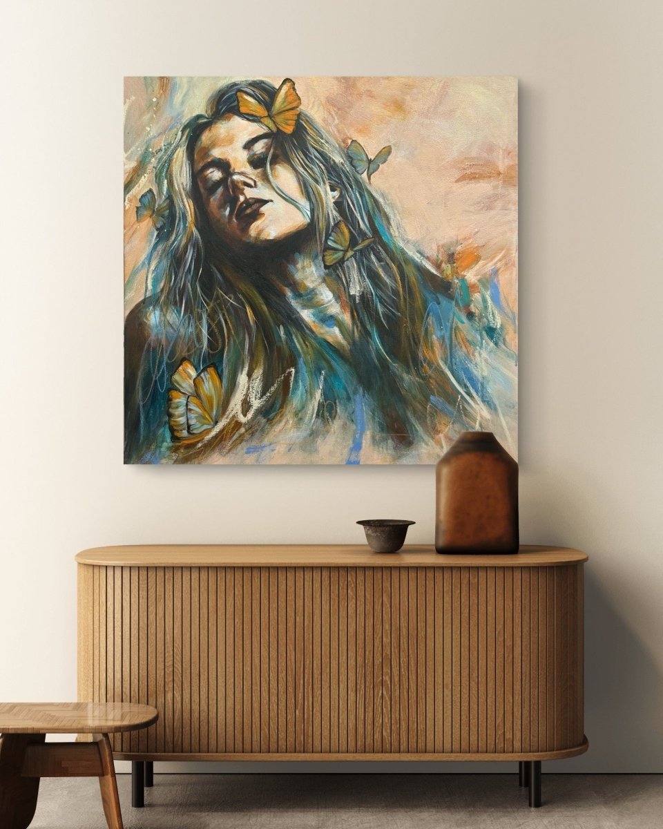 Butterfly Companions (Canvas Print) - Shazzy Campbell Art