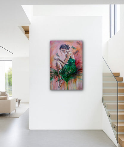 Citrus Sky, Emerald Soul - Shazzy Campbell Art