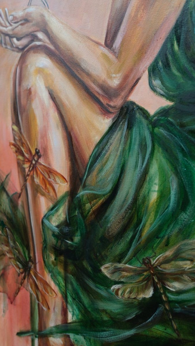 Citrus Sky, Emerald Soul - Shazzy Campbell Art