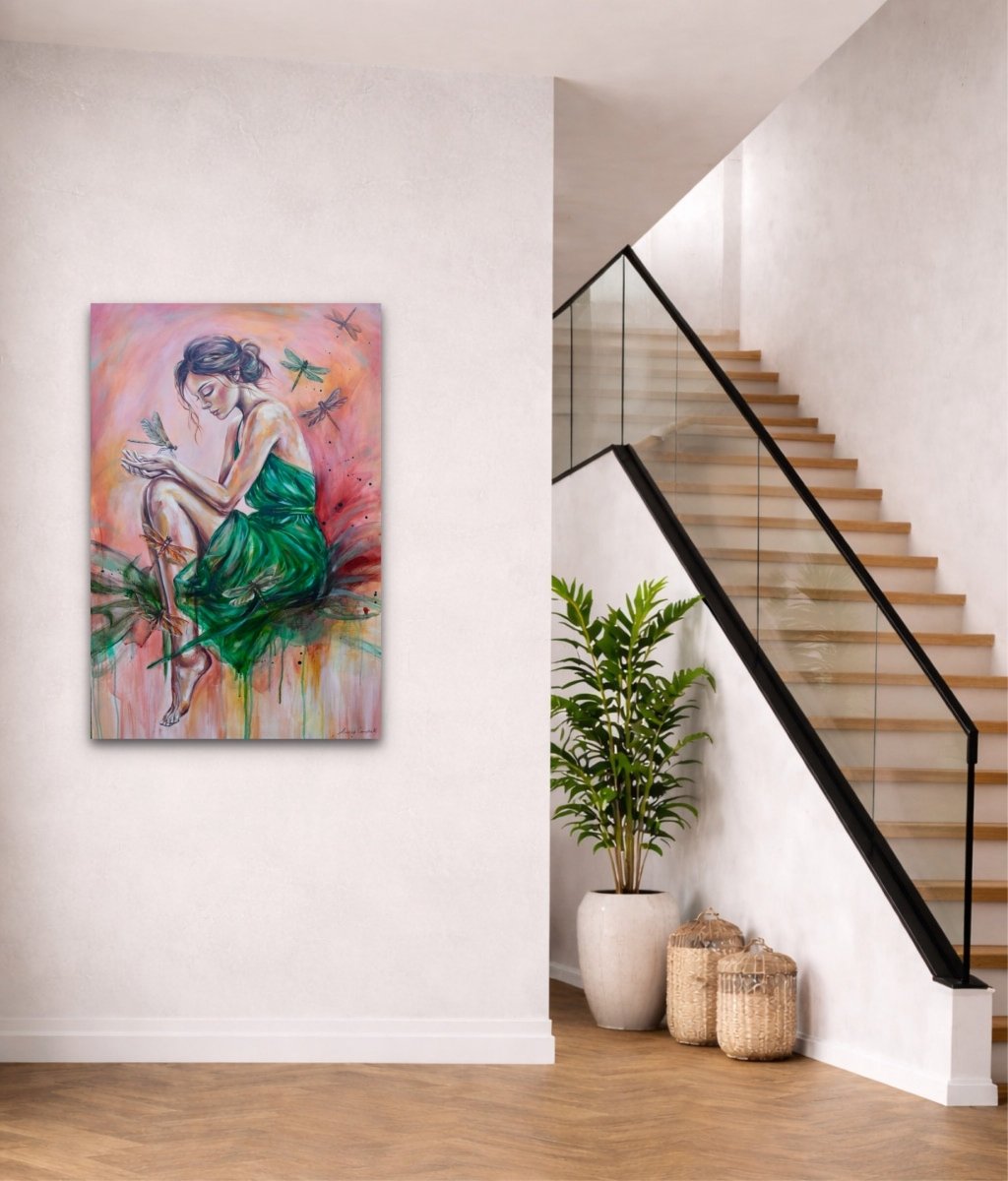 Citrus Sky, Emerald Soul - Shazzy Campbell Art