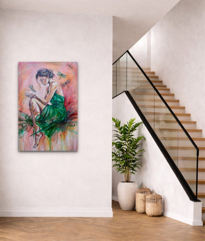 Citrus Sky, Emerald Soul - Shazzy Campbell Art
