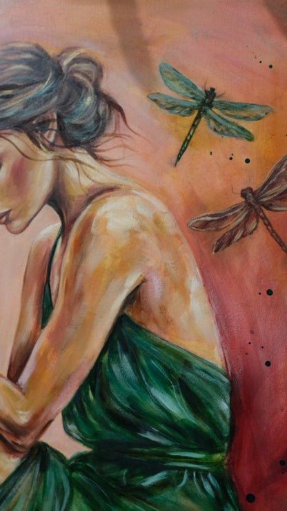 Citrus Sky, Emerald Soul - Shazzy Campbell Art