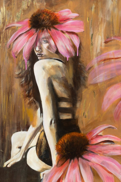 Coneflower Maiden - Shazzy Campbell Art