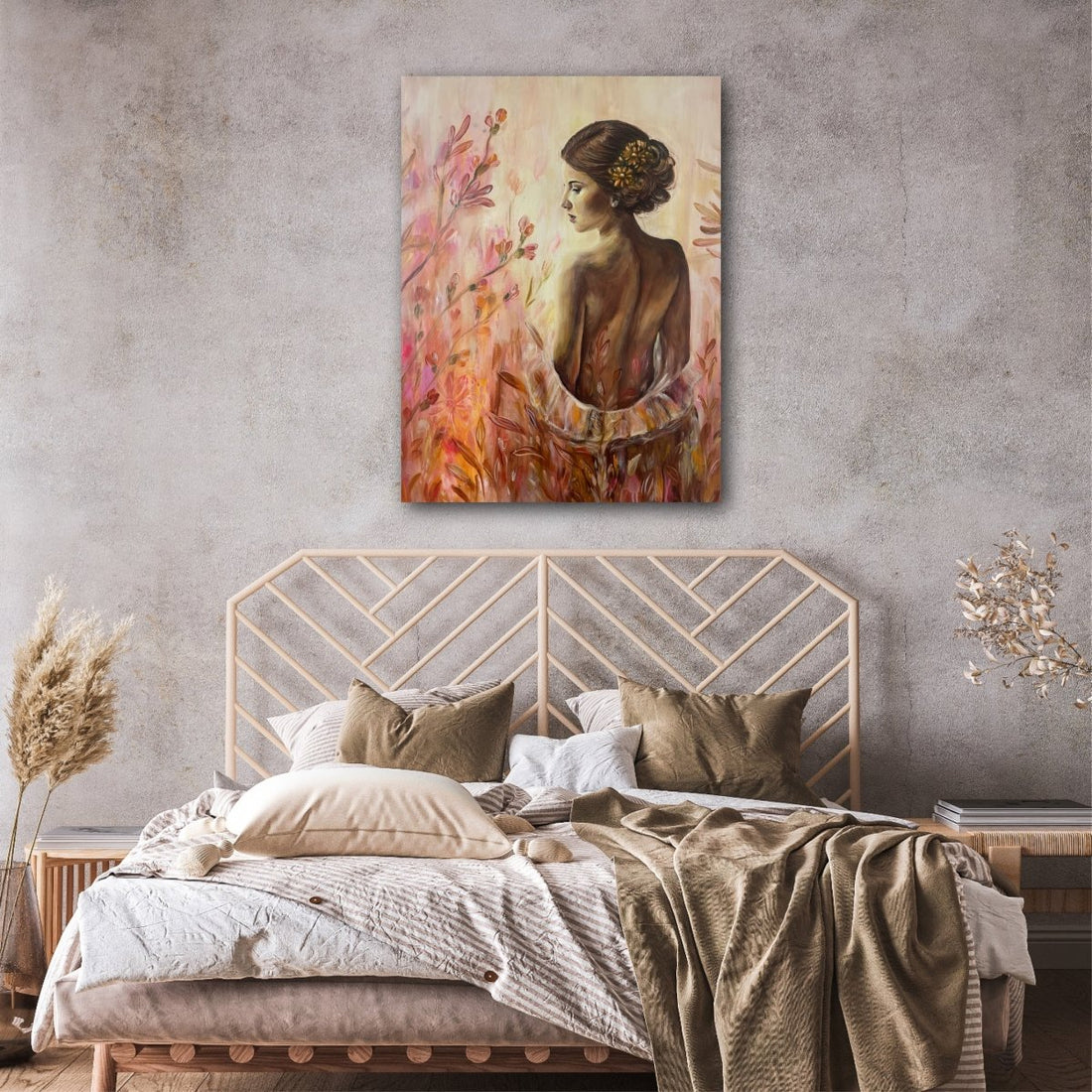 Daydream Amongst the Flowers - Shazzy Campbell Art