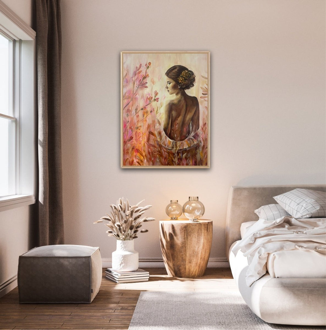 Daydream Amongst the Flowers (Canvas Print) - Shazzy Campbell Art