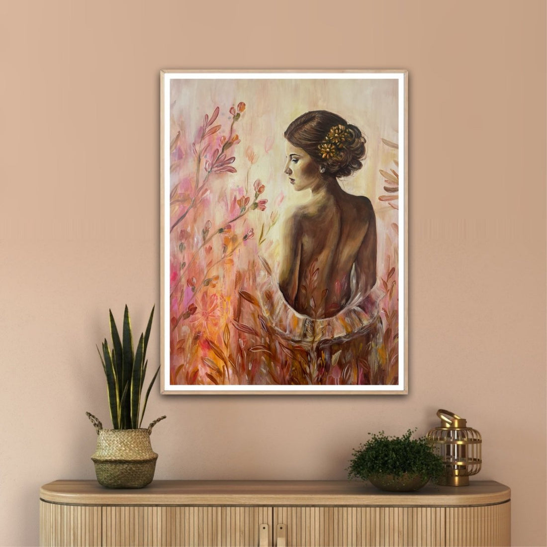 Daydream Amongst the Flowers (Fine Art Print) - Shazzy Campbell Art
