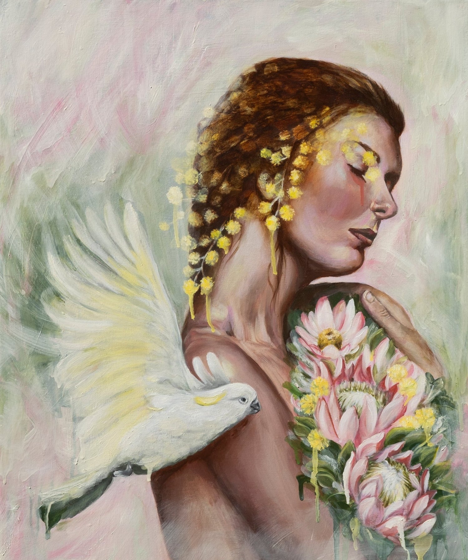 Feathers and Flora - Shazzy Campbell Art