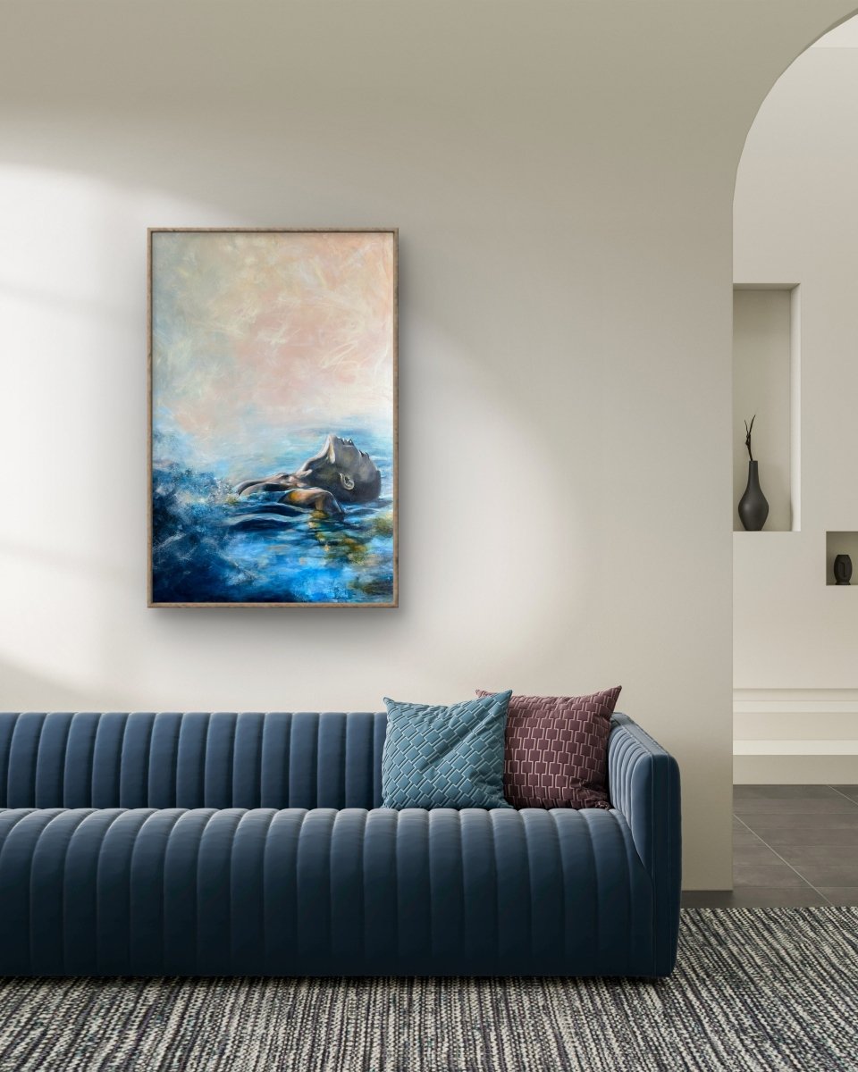Floating Serenity (Canvas Print) - Shazzy Campbell Art