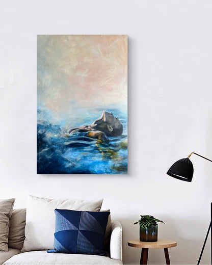Floating Serenity (Canvas Print) - Shazzy Campbell Art