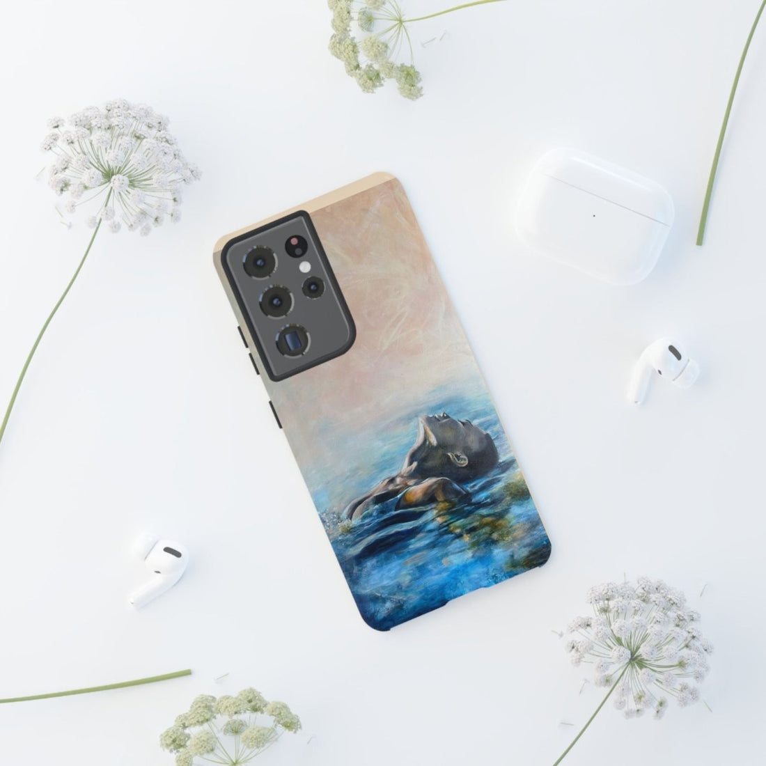 Floating Serenity Phone Case - Shazzy Campbell Art