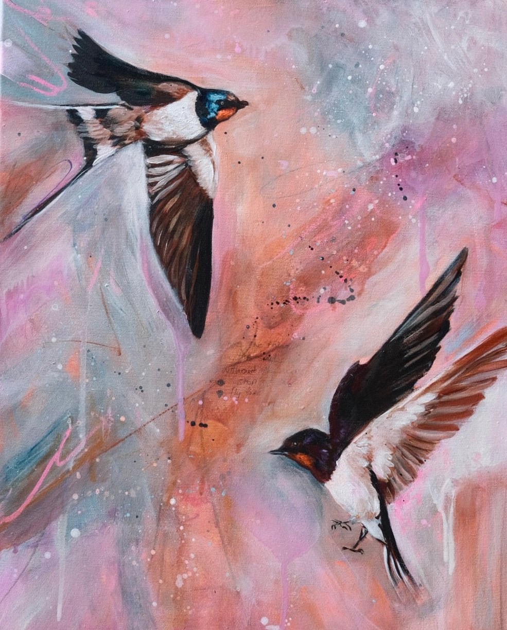 Fly Free - Shazzy Campbell Art