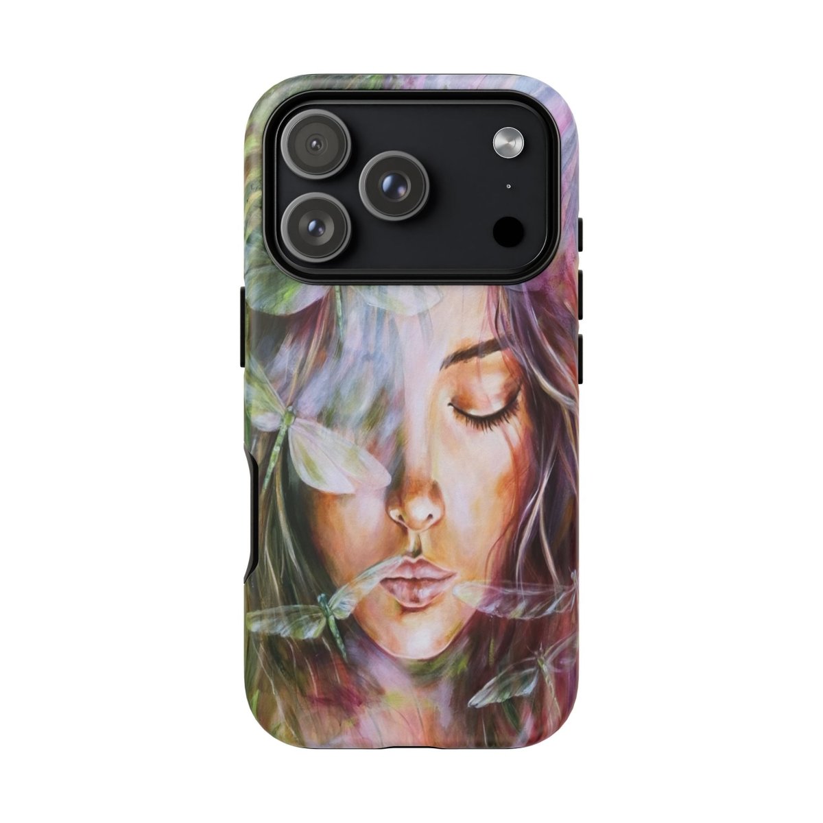Fly with Strength Phone Case - Have the Dragonflies watch over you, wherever you take your phone - Shazzy Campbell Art