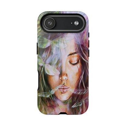 Fly with Strength Phone Case - Have the Dragonflies watch over you, wherever you take your phone - Shazzy Campbell Art