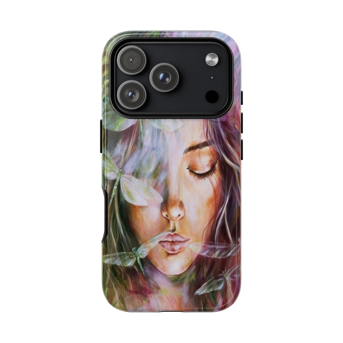 Fly with Strength Phone Case - Have the Dragonflies watch over you, wherever you take your phone - Shazzy Campbell Art