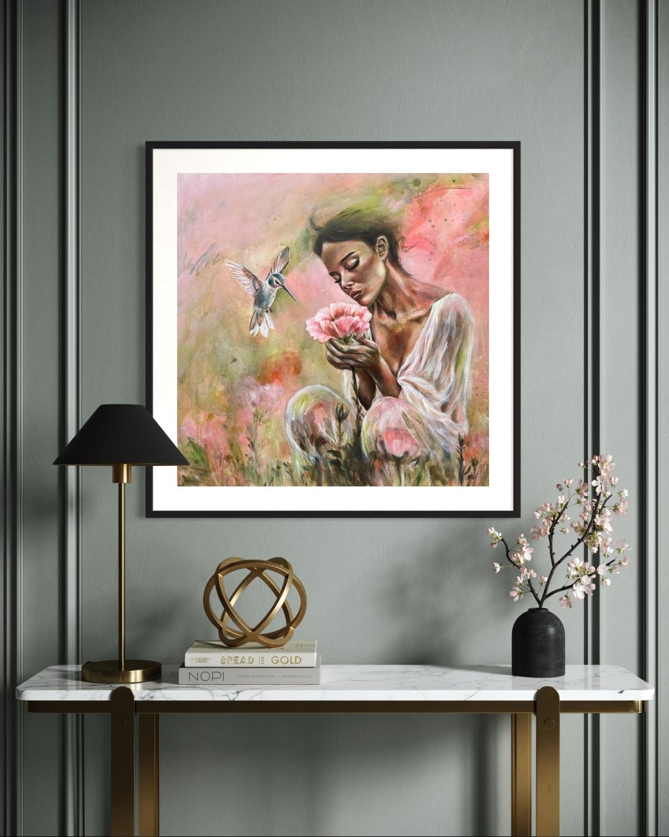 For a Moment, Only Beauty (Fine Art Print) - Shazzy Campbell Art