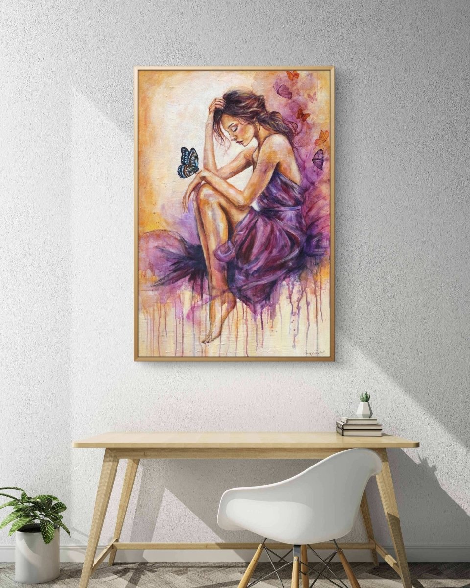 Forward With Wings (Canvas Print) - Shazzy Campbell Art