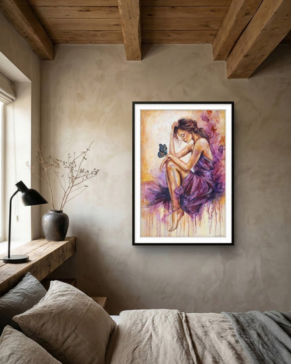 Forward With Wings (Fine Art Print) - Shazzy Campbell Art