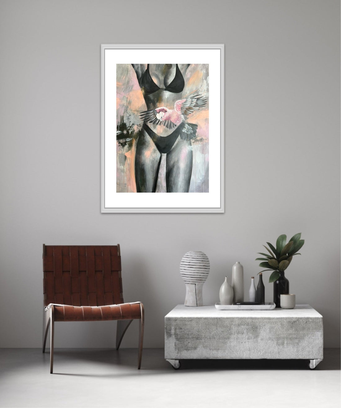 Galah’s Secret Hideaway (Fine Art Print) - Shazzy Campbell Art