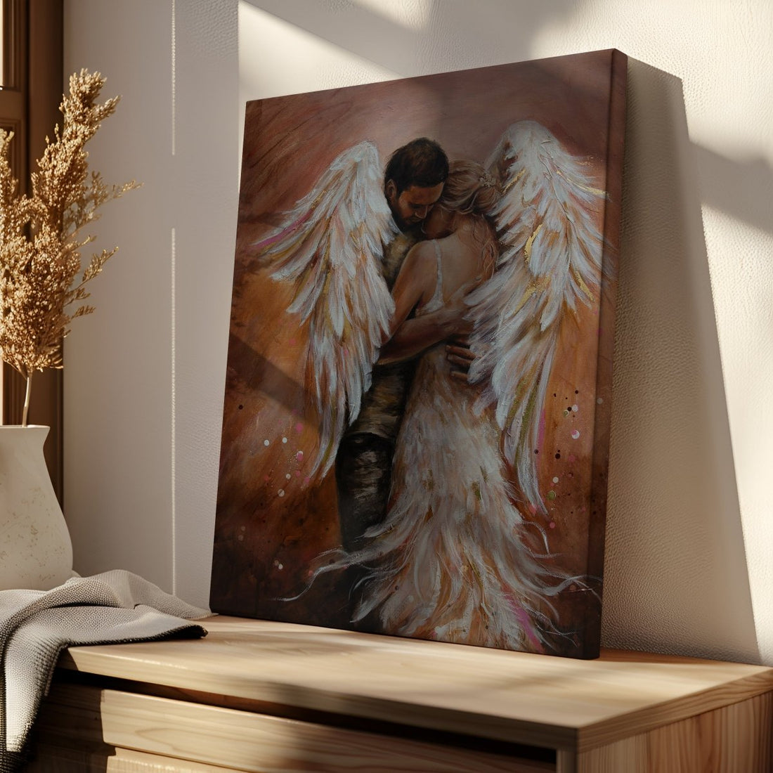 He is the Angel (Canvas Print) - Shazzy Campbell Art