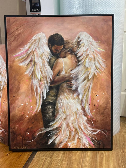 He is the Angel (Canvas Print) - Shazzy Campbell Art