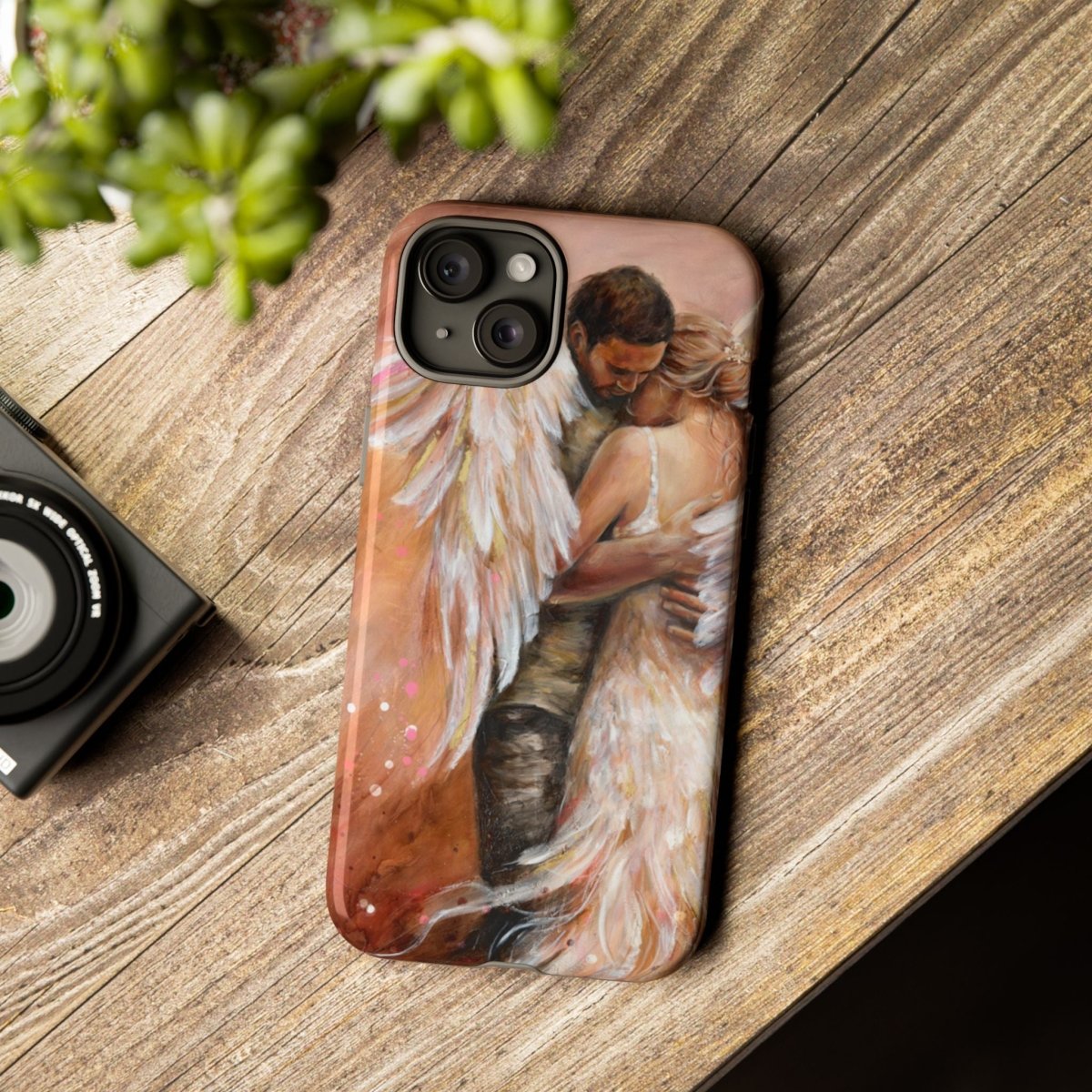 He is the Angel - Carry the angels wherever you travel - Shazzy Campbell Art