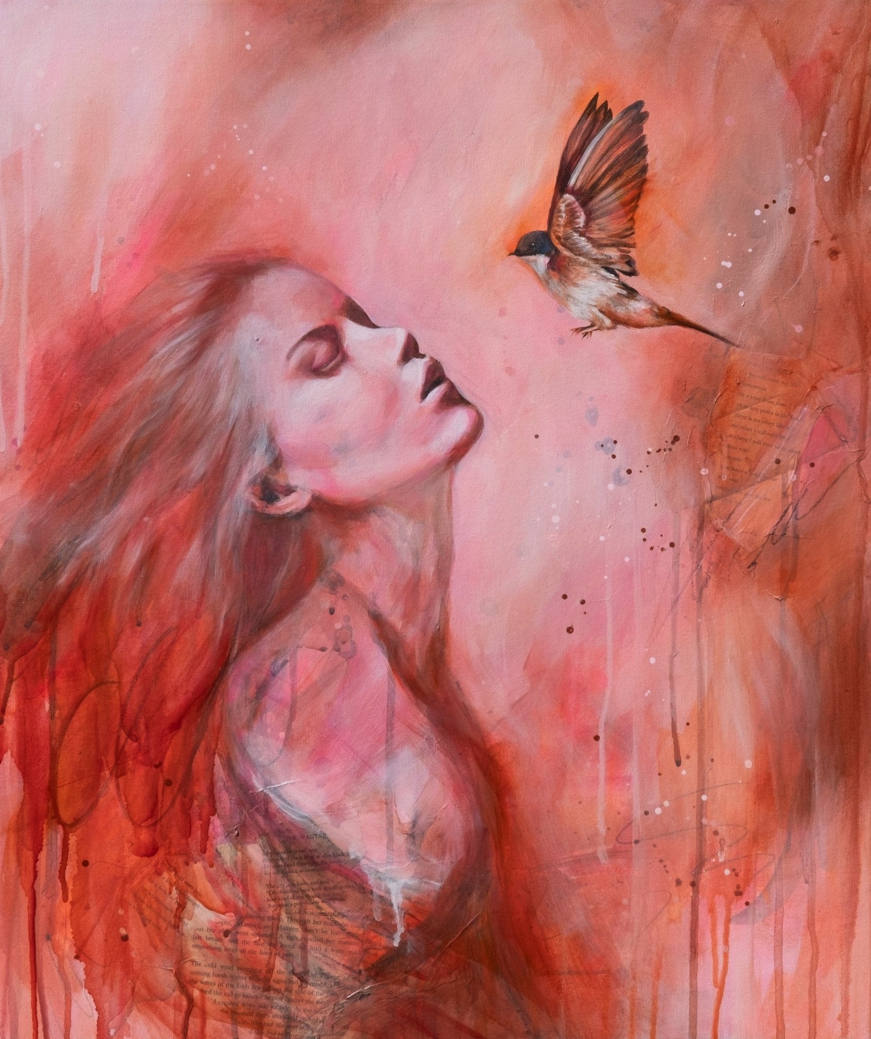 Hovering Moment (Fine Art Print) - Shazzy Campbell Art