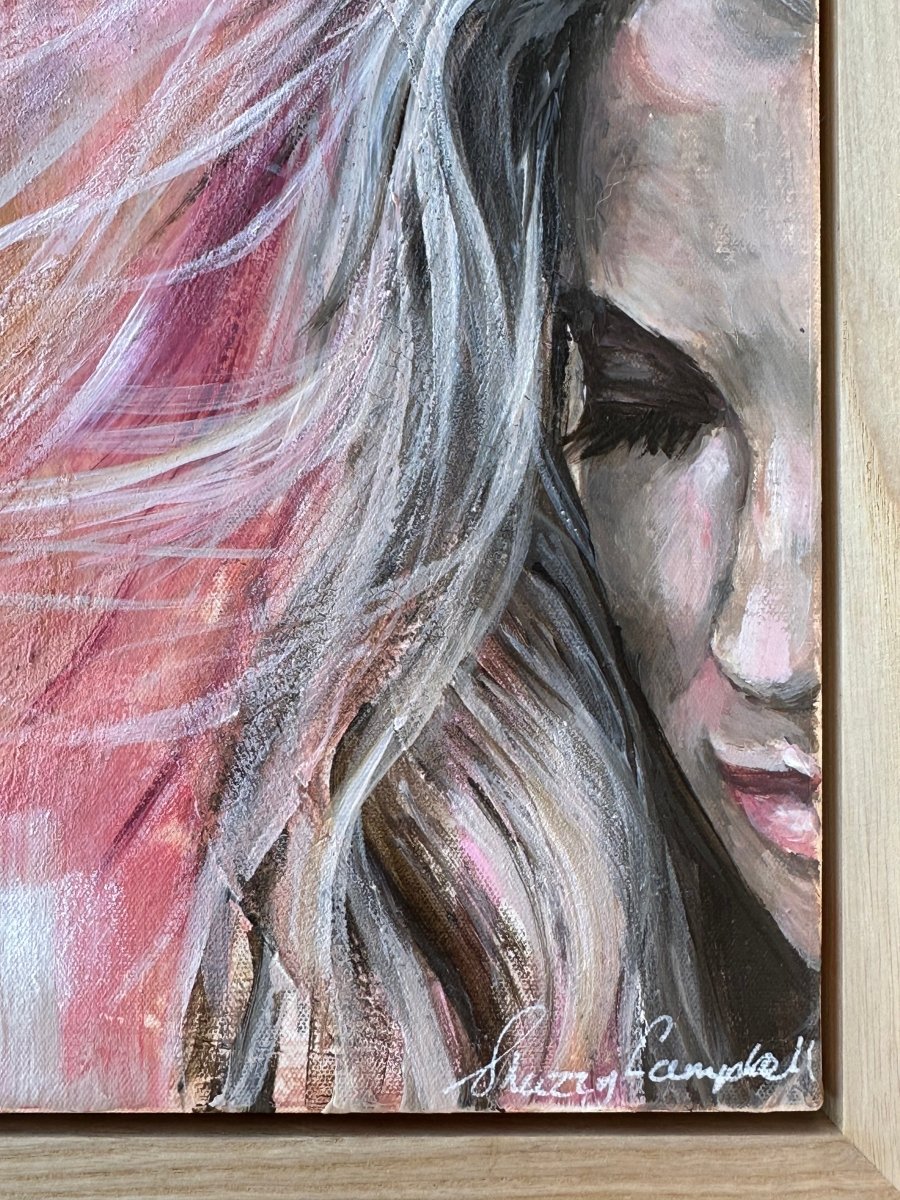 Little Miss Lashes - Shazzy Campbell Art