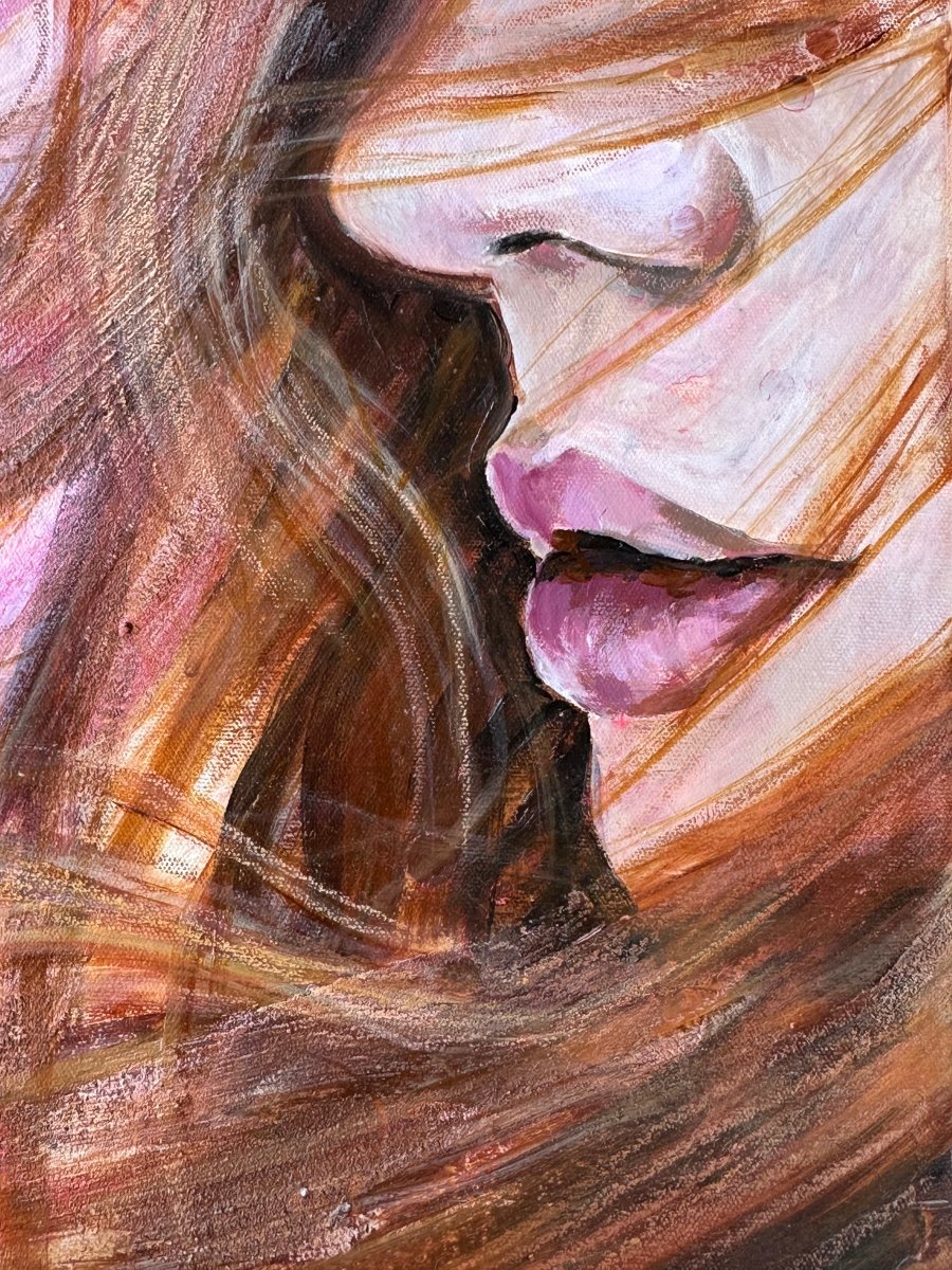 Little Miss Lips - Shazzy Campbell Art