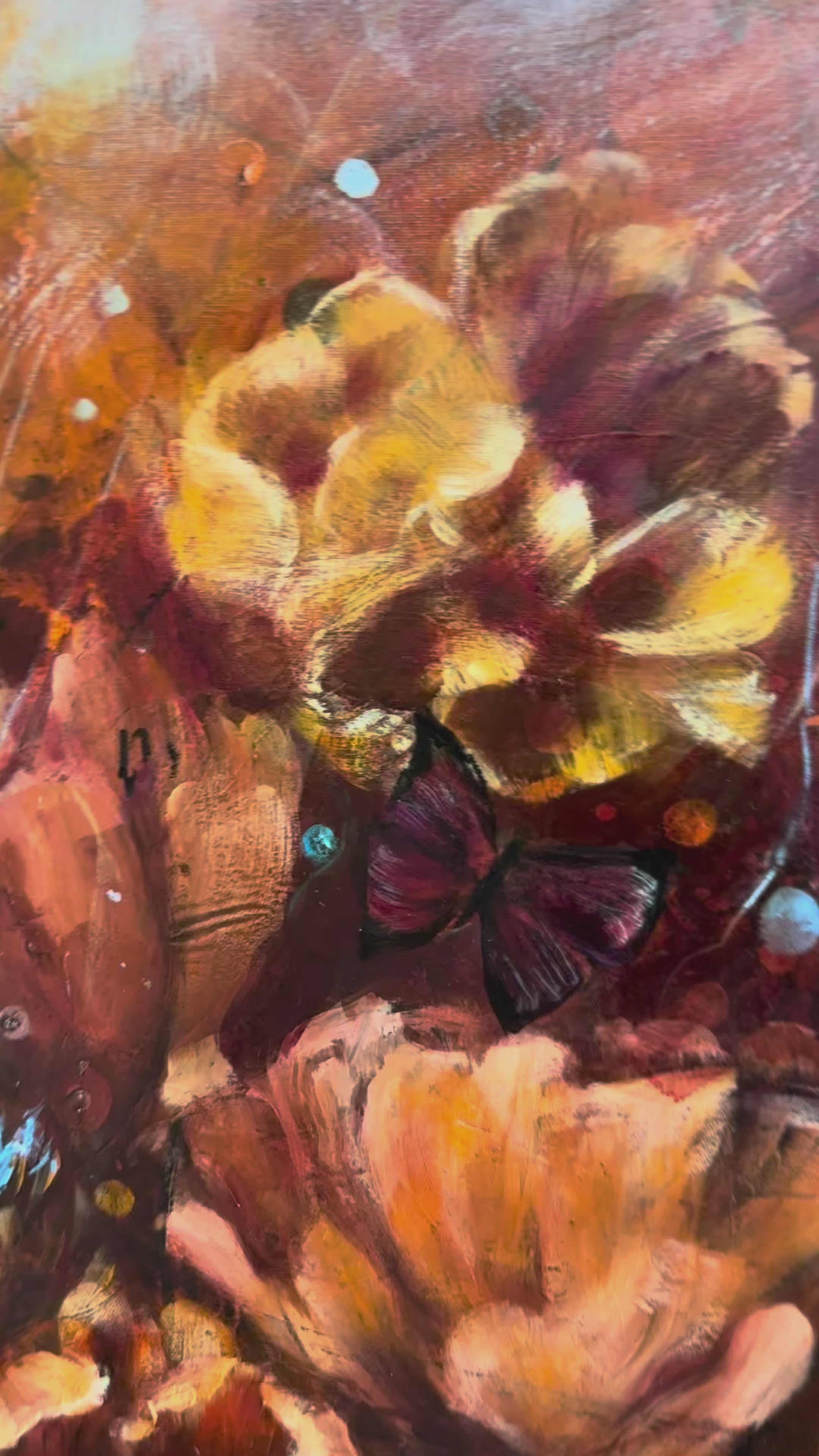 She Bloomed Anyway (Canvas Print)